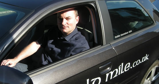 Learning to drive around Stirling with Emerald Mile